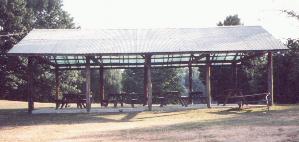 The stage: Kenosia Park