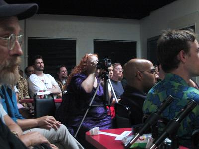 Billi Mazur, capturing the event for posterity