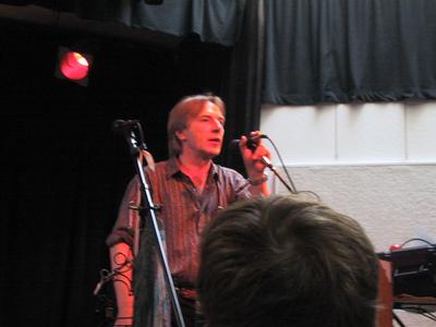 Phil doesn't look nervous at all! 