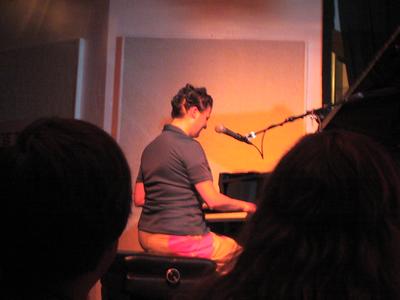 Veda at the grand piano