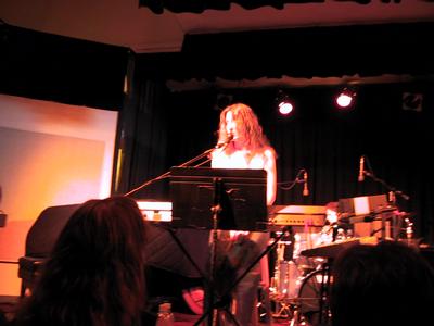 Happy on as many keys as she can stand