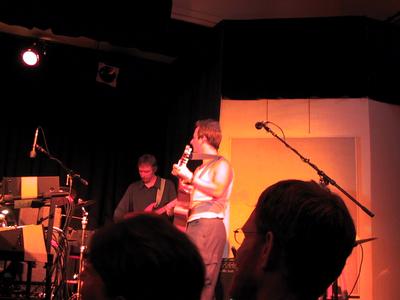 There is a drummer back there somewhere