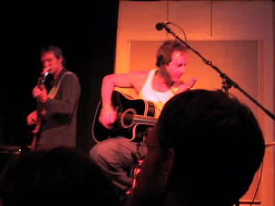 Eric consulting his sheet music