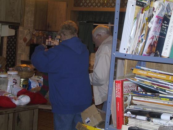 Filling the stockings