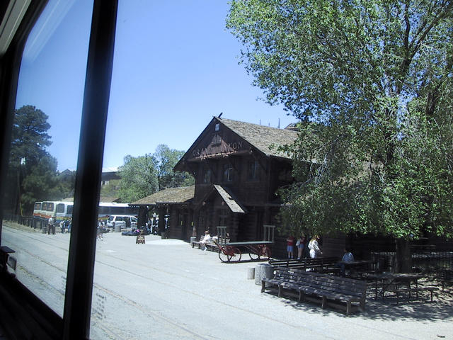 The Grand Canyon train depot