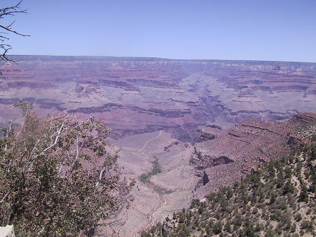 First view of the Grand Canyon