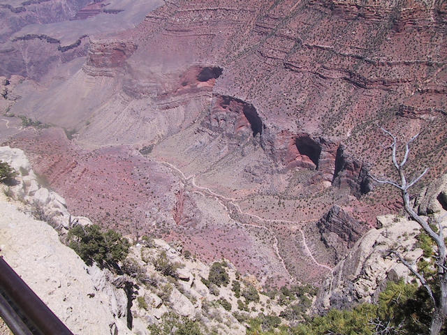 It's a long way down