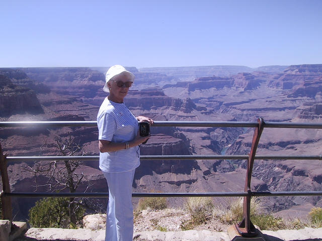 Mom at the Canyon