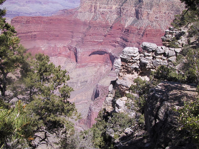 Looking down from a different spot