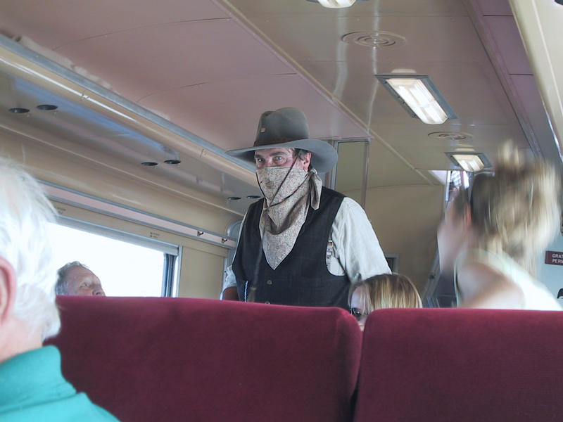 Oh no, we're being robbed!