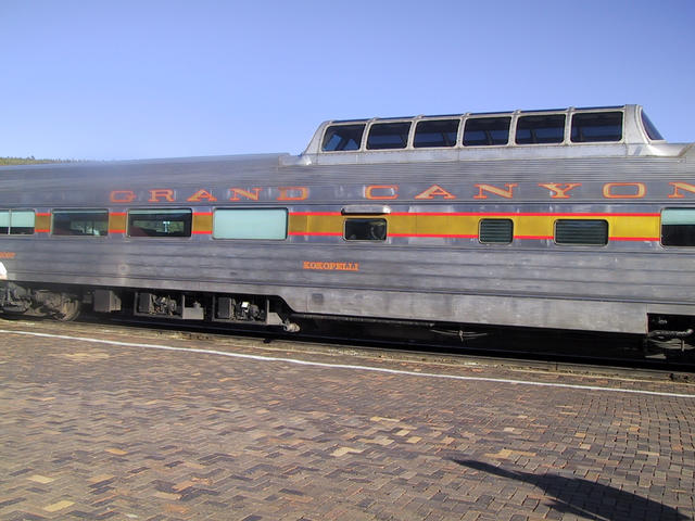 Last view of our train car