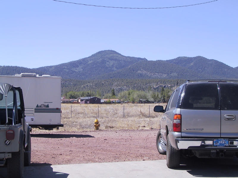 View from across the street from our hotel