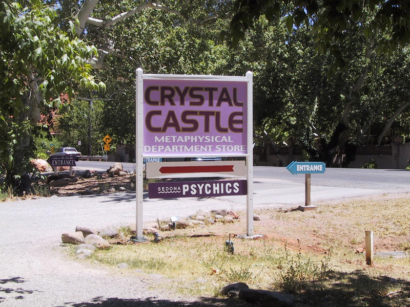 One of the many New Age shops in Sedona