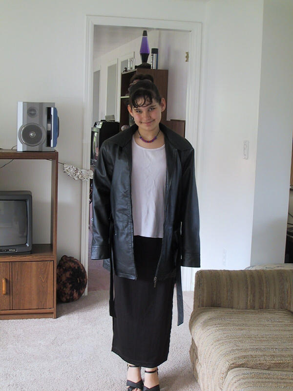 Shenny all dressed up and ready to go