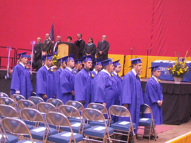 Brett kinda sorta looking at the camera