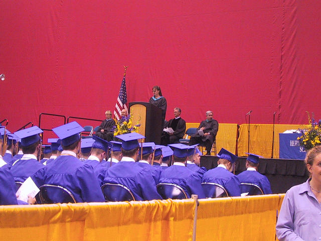 The Principal getting things started