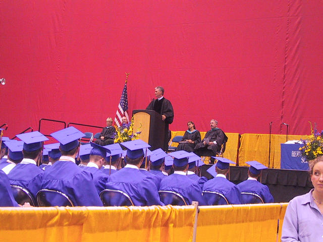 The Commencement speaker