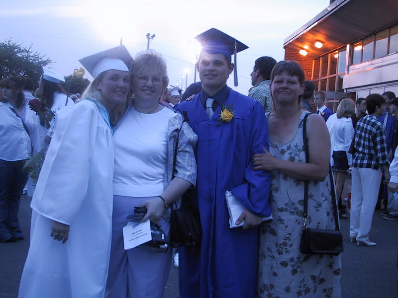 Miranda, her mom, Brett, Bonnie