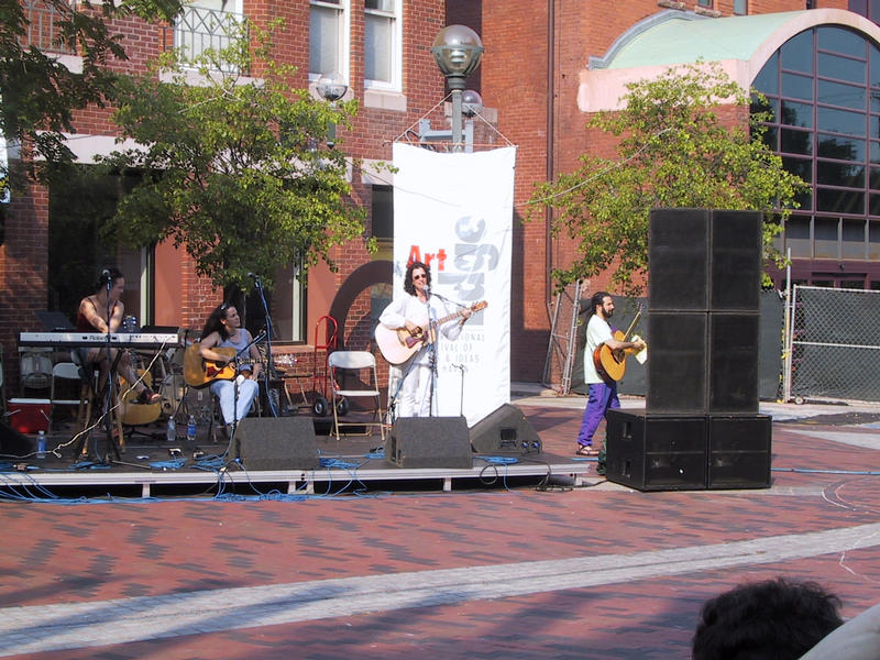 Alison Greenberg performs her Sacco & Vanzetti song