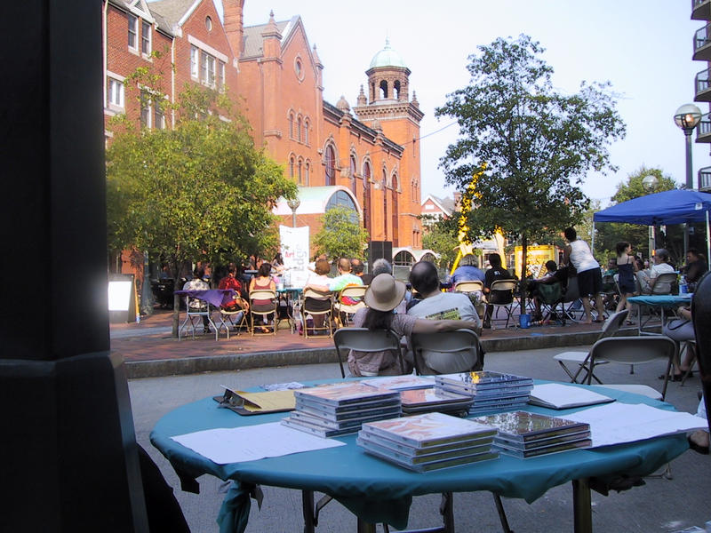 Another view from the CD table