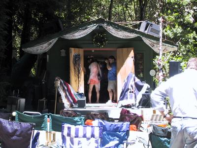 getting the stage together