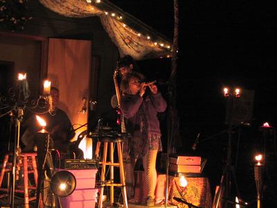 Cy on the flute