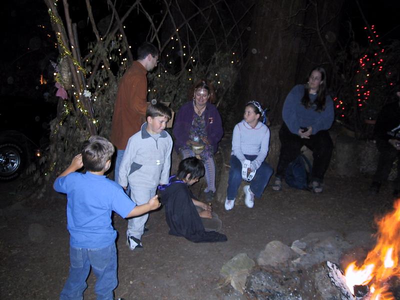 In the Fire Grove, listening to Wendy