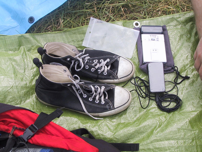 woj's high-tech recording setup