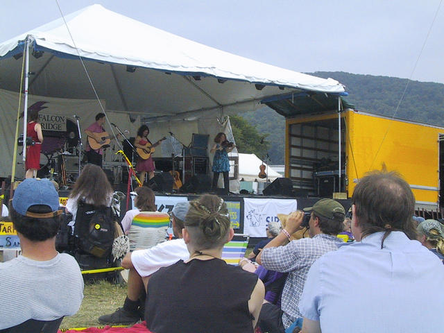 Kris Delmhorst (with Mark Erelli and Lisa from Whirligig)