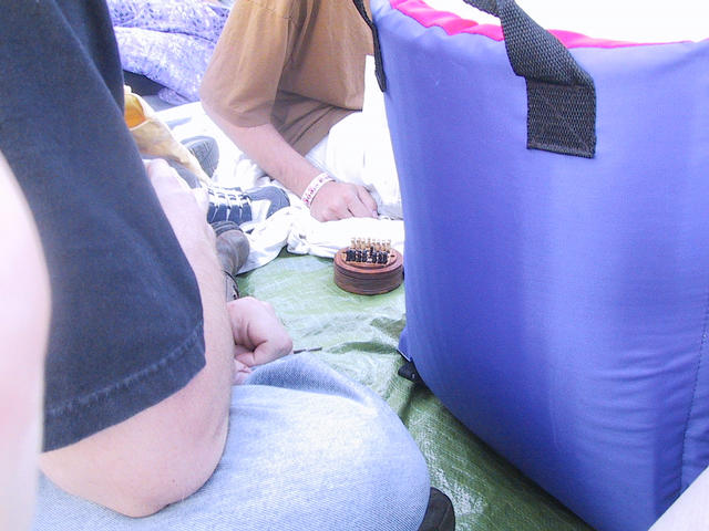 The smallest chess set I've ever seen