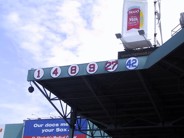 The retired numbers