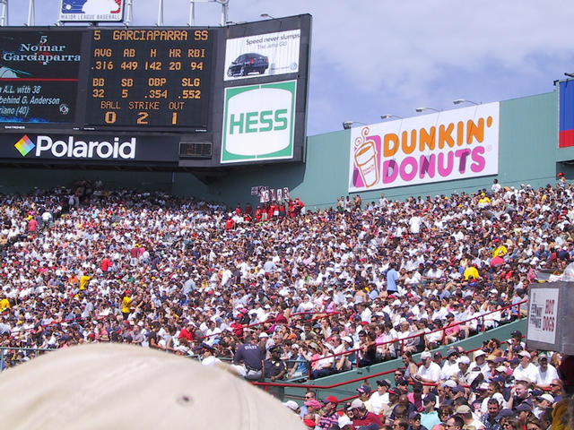 The bleacher creatures worshipping Nomar