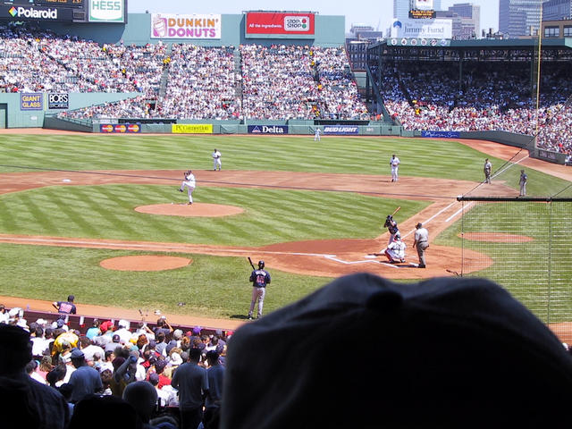 Tim Wakefield delivering a knuckleball