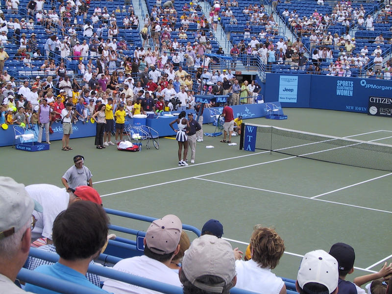 Venus talks to her public