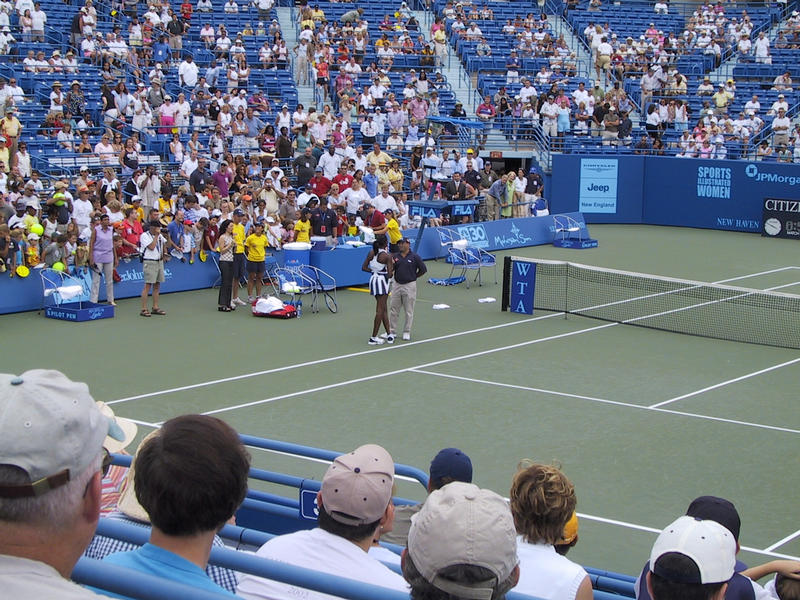 Venus talks to her public