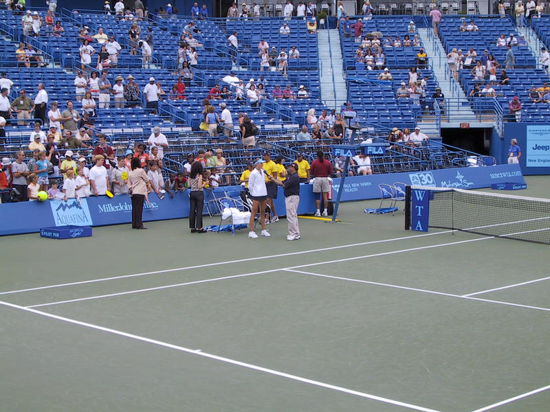 Daniela Hantuchova talks to her public
