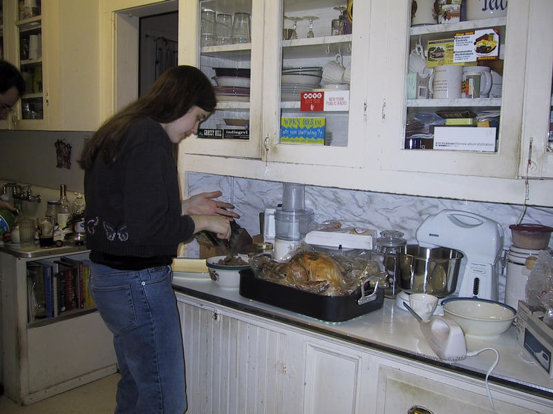 Siobain excavating stuffing