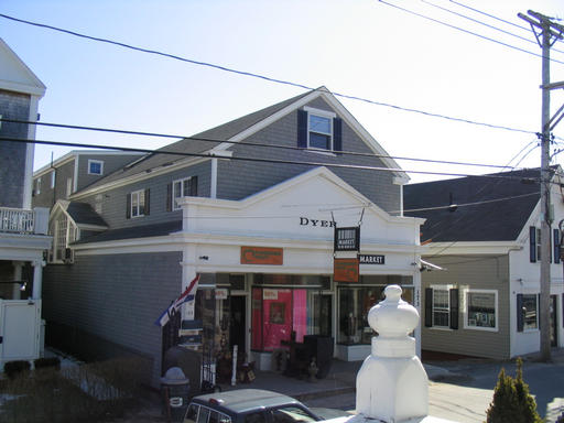 Directly across the street