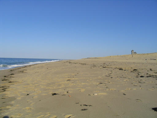 Shades of water, sand and sky