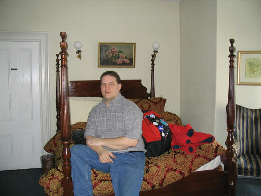 Adam Vinatieri slept here!!  (really)